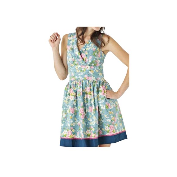 New MATILDA JANE Size M Good Hart FROM THE GARDEN Fifties Style DRESS A1386 - Picture 2 of 16